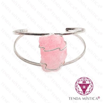 BRACELETE DUPLO PEDRAS BRUTAS