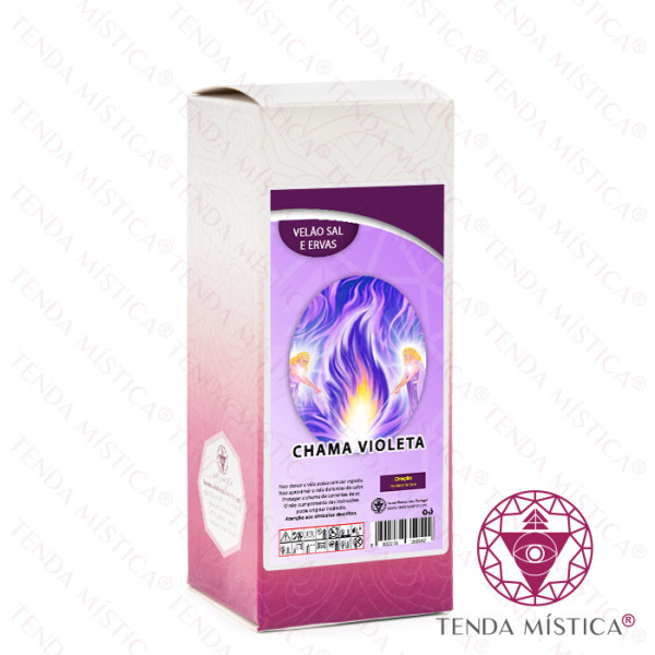 Velão Sal e Ervas Chama Violeta