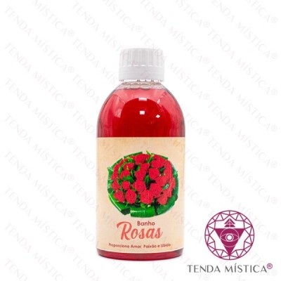 BANHO DE ROSAS VERMELHAS