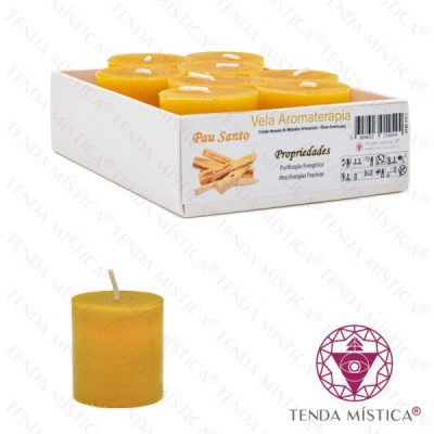 VELA AROMATERAPIA PAU SANTO PACK 8
