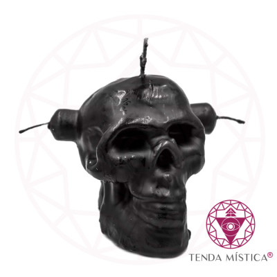 VELAS IMAGEM CAVEIRA 3 MECHAS