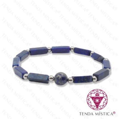 PULSEIRA RET C/BOLA LAPIS LAZULI