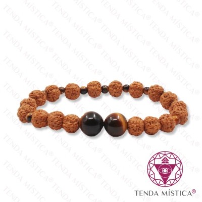PULSEIRA RUDRAKSHA OLHO TIGRE