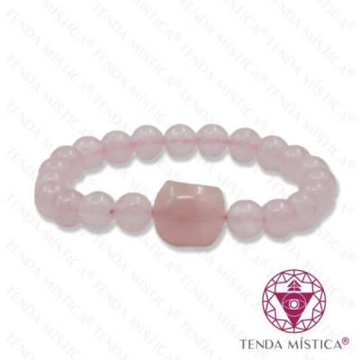 PULSEIRA GATO QUARTZO ROSA