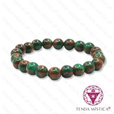 PULSEIRA JASPE VERDE 8MM