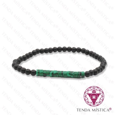 PULSEIRA ONIX MATT MALAQUITA