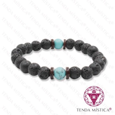 PULSEIRA VULCANICA E HOWLITA AZUL