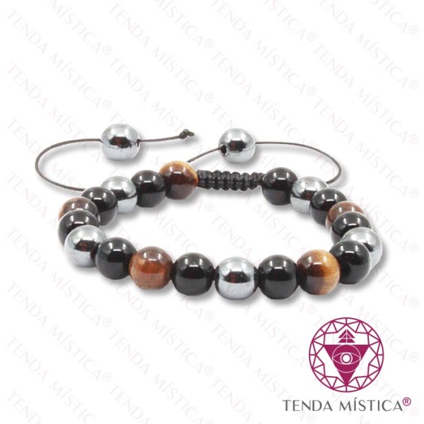 Pulseira 3 Poderes Corda 8mm