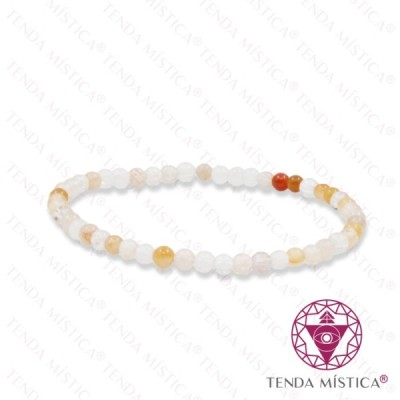 PULSEIRA QUARTZO DOURADO 4MM