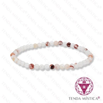 PULSEIRA QUARTZO HEMATOIDE A 4MM