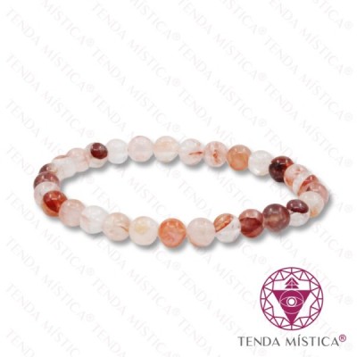 PULSEIRA QUARTZO HEMATOIDE A 6MM