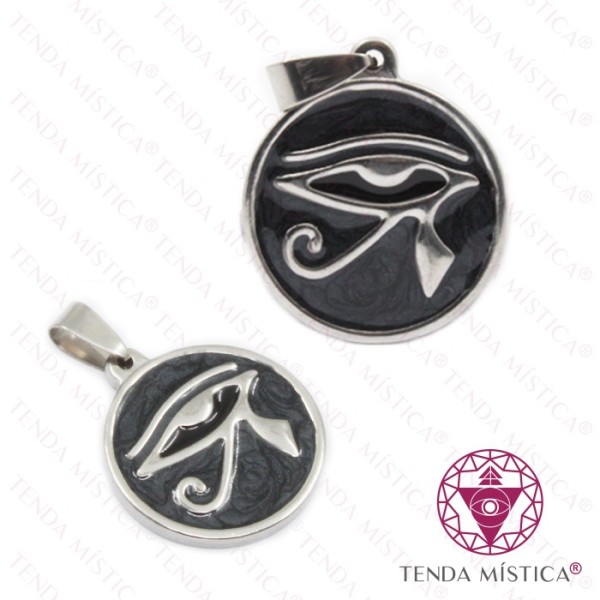 Medalha Olho de Horus Aço