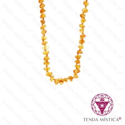 COLAR AMBAR BAÇO 32CM TNNUR003