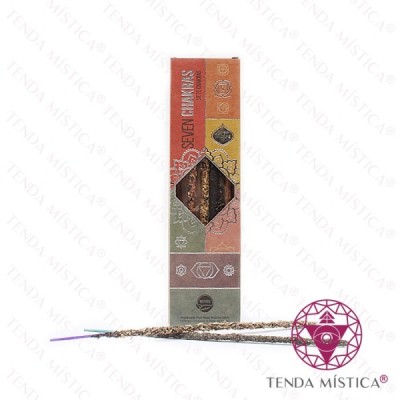 INCENSO 7 CHAKRAS VARETAS  SM