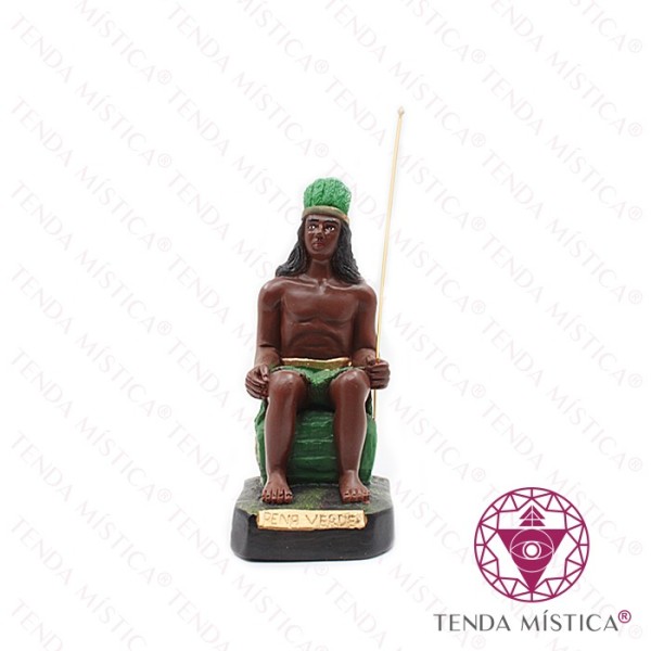Caboclo Pena Verde 20cm