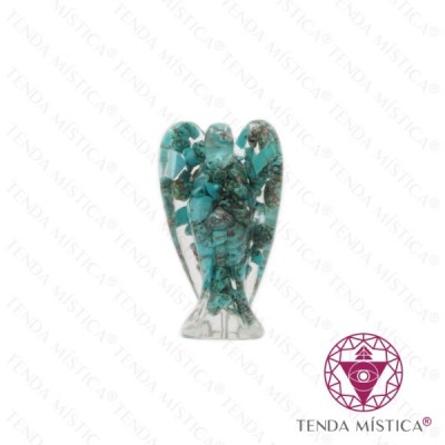 ORGONITE ANJO TURQUESA