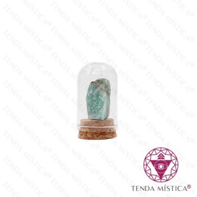 FRASCO VIDRO AMAZONITE
